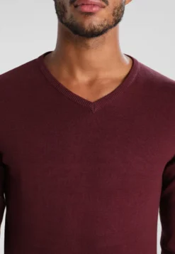 Pier One Strickpullover - Bordeaux -Pier One 07ec6e3ab5654f1198d5db23a8ed14e0