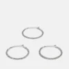 Pier One 3 PACK - Armband - Silver-coloured