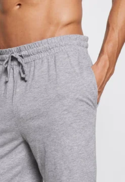 Pier One 3 PACK - Nachtwäsche Hose - Black/mottled Grey -Pier One 1b7fce7fd09247c0ba23b3eae37988b9