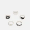 Pier One 5 PACK - Ring - Silver-coloured