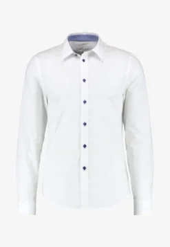 Pier One Hemd - White/blue -Pier One 2b9d03cd92884ad19608d60ca1b3ea75