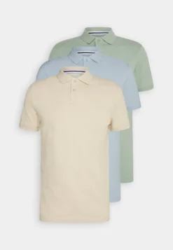 Pier One 3 PACK - Poloshirt - Mint/tan/light Blue 11 Pier One 3 PACK - Poloshirt - Mint/tan/light Blue -Pier One 32306465451b49b68887f2f3443fe714