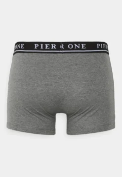 Pier One 5 PACK - Panties - Black/mottled Dark Grey -Pier One 363afa71a2ae4dc49a0189dd440f8a5f