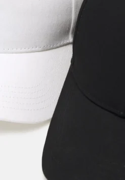 Pier One UNISEX 2 PACK - Cap - Black/white -Pier One 36f873638b674643b084a8342454eacf