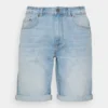 Pier One Jeans Shorts - Blue Denim