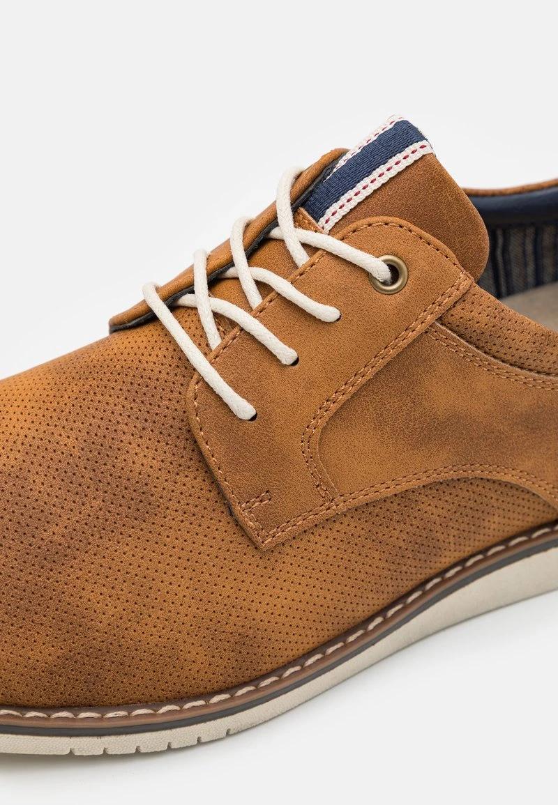 Pier One Sportlicher Schnürer - Cognac 6 Pier One Sportlicher Schnürer - Cognac – Bild 6