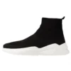 Pier One Sneaker High - Black/white