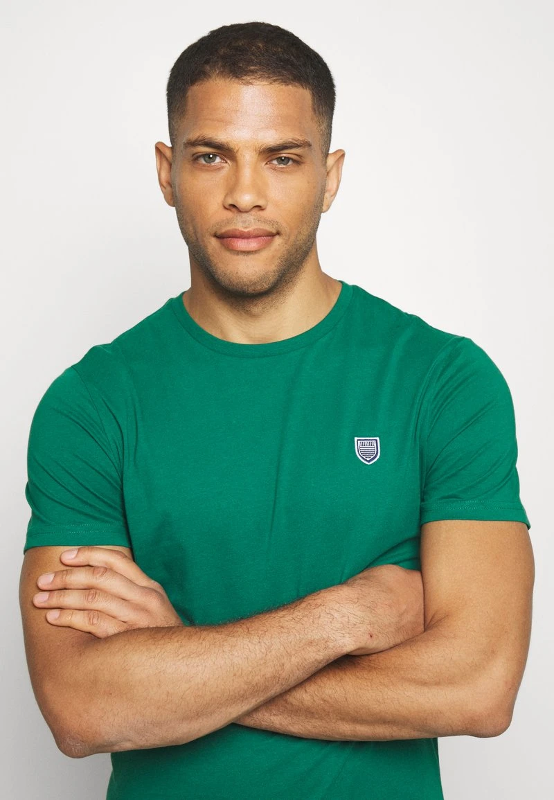 Pier One T-Shirt Basic - Dark Green 1 Pier One T-Shirt Basic - Dark Green