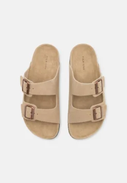 Pier One LEATHER UNISEX - Pantolette Flach - Beige 9 Pier One LEATHER UNISEX - Pantolette Flach - Beige -Pier One 658db7c748df48419a27fd940a9ac1ce