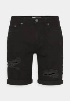 Pier One Jeans Shorts - Black -Pier One 6a5f776f052149fab21c0f7a06b3f55c 1