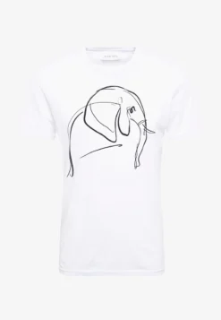 Pier One T-Shirt Print - White 9 Pier One T-Shirt Print - White -Pier One 6cf4fb08d5ad40358b3b0fc58aa0f7db