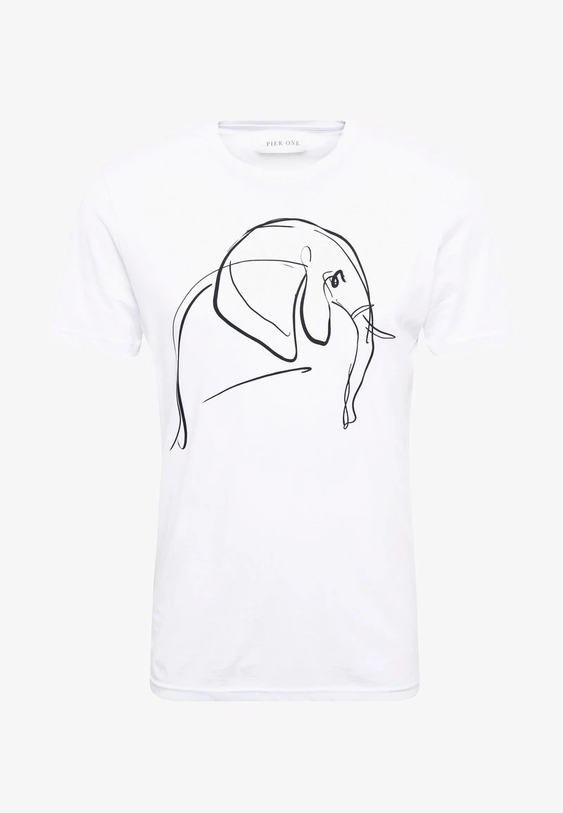 Pier One T-Shirt Print - White 4 Pier One T-Shirt Print - White – Bild 4