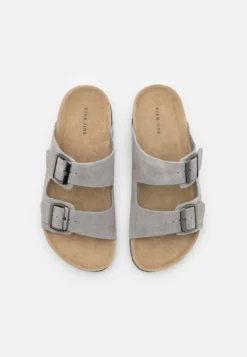 Pier One LEATHER UNISEX - Pantolette Flach - Grey 9 Pier One LEATHER UNISEX - Pantolette Flach - Grey -Pier One 6e172422b00e484a8ac21c5f565af9d6