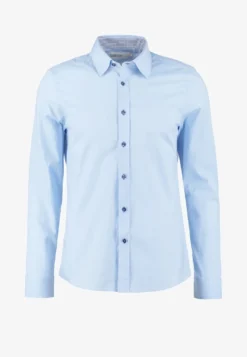 Pier One Hemd - Light Blue/blue -Pier One 7251c7bd2fac4f67ba8194730596b790