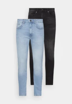 Pier One 2 PACK - Jeans Skinny Fit - Light Blue/black 11 Pier One 2 PACK - Jeans Skinny Fit - Light Blue/black -Pier One 744b89c1ac6d4b31aed9ac3336ccd67b 1
