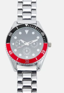 Pier One Chronograph - Silver-coloured -Pier One 74b842106cd14c8b9368019d31bf7b54