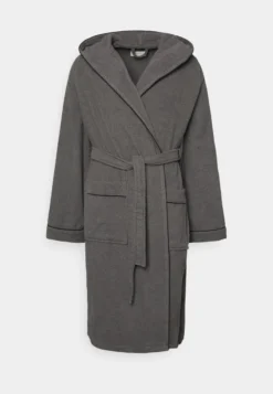 Pier One Bademantel - Dark Grey/black