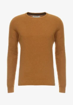 Pier One Strickpullover - Mottled Dark Yellow -Pier One 83162adb0e174da3a4851f0ab6d152d2