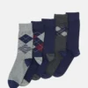 Pier One 5 PACK - Socken - Dark Blue