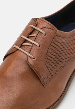 Pier One LEATHER - Schnürer - Cognac -Pier One 93ecef7569ed4a0ba2a369ad1a5f7746