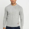 Pier One Strickpullover - Mottled Grey