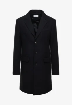 Pier One Klassischer Mantel - Dark Blue 9 Pier One Klassischer Mantel - Dark Blue -Pier One 96cbc5d7d0be48638eb63ddeede19e49