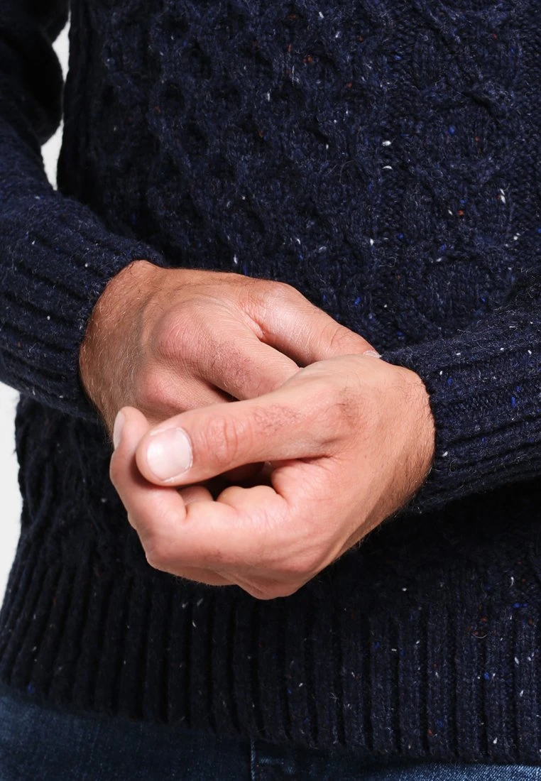 Pier One Strickpullover - Mottled Dark Blue 5 Pier One Strickpullover - Mottled Dark Blue – Bild 5