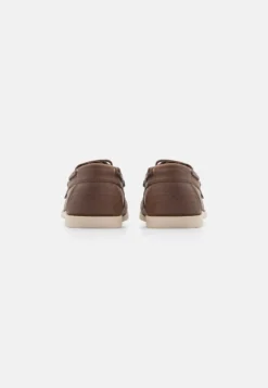 Pier One LEATHER UNISEX - Bootsschuh - Brown -Pier One a37c8296946f472d8252cc26e68e3068