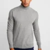Pier One Strickpullover - Mottled Light Grey