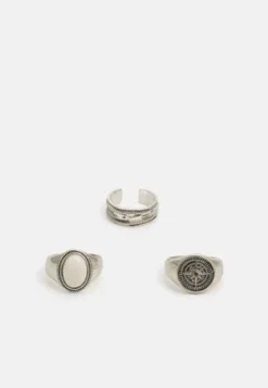 Pier One 5 PACK - Ring - Silver-coloured -Pier One af359e71100c434e9c9716078e03e80c 2