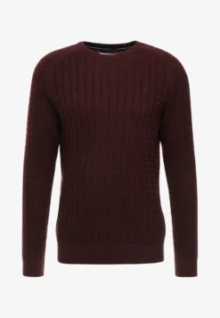 Pier One Strickpullover - Mottled Bordeaux 9 Pier One Strickpullover - Mottled Bordeaux -Pier One b01a20a925a3490fb12d77990c4bbfde