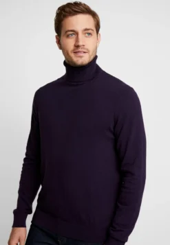 Pier One Strickpullover - Dark Purple -Pier One bd8544b0bf3c42d68dca86416292e192