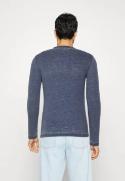 Pier One Langarmshirt - Blue -Pier One cc5983d843d4445cb30136b556b1dec8