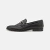 Pier One LEATHER - Slipper - Black