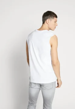 Pier One 2 PACK - Top - White/black -Pier One d0b4dab63b5548078a8543a3eca09f0c