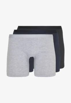 Pier One 3 PACK - Panties - Grey/black/blue -Pier One d40c8d42454f469ea2c254012617aa1f