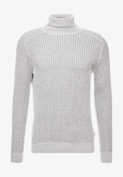 Pier One Strickpullover - 111 - Mottled Light Grey -Pier One dde752ed6c3a4c9ba2a10ae87d487ac5