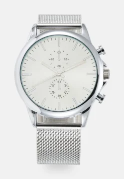 Pier One UNISEX - Chronograph - Silver-coloured -Pier One e811531d3dff4bdb9c0c3d1ce5611a13 1