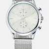 Pier One UNISEX - Chronograph - Silver-coloured