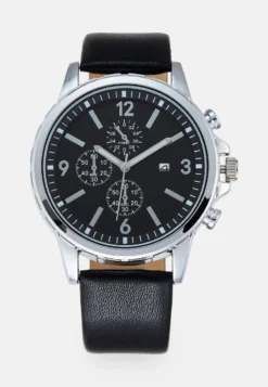 Pier One Uhr - Black/silver-coloured