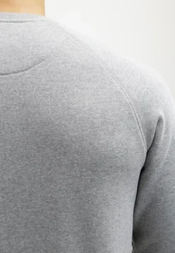 Pier One Sweatshirt - Mid Grey Melange -Pier One ecb47c25977e41e8ade2c851647676af