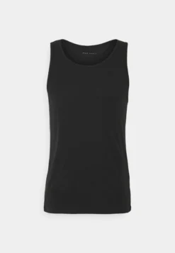 Pier One 3 PACK - Unterhemd/-shirt - Black/khaki/mottled Dark Grey -Pier One ee1f783db7dc446bb8983a6cdb64cb6c