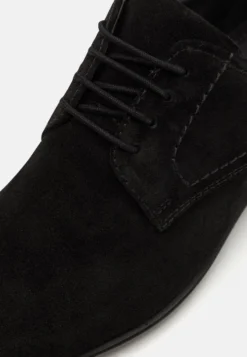 Pier One LEATHER - Business-Schnürer - Black -Pier One fab76e534c9f4b29b8a26c68886f4c17