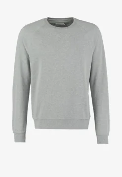 Pier One Sweatshirt - Mid Grey Melange -Pier One fb24b064e3f44c48b3b2a464a3a1d5e1